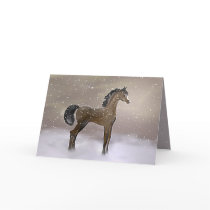"First Snow" ~ Greeting Card by ColtsCanines "First Snow" ~ Greeting Card