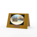 FIRST SNOW, HOBART, OKLAHOMA TOWN SQUARECHRISTM... cards