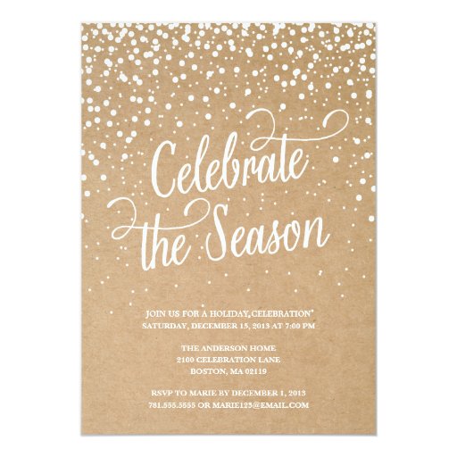 email christmas party invites