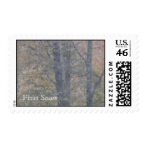 First Snow postage by Delbuc First Snow postage