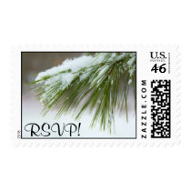 First Snow, RSVP! postage by elyssa444 First Snow, RSVP! postage