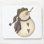 First Snowel · Snowman Mouse Pad