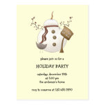 First Snowel · Snowman Post Card
