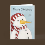 First Snowflake Christmas Card cards