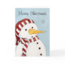 First Snowflake Christmas Card