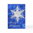 First Snowflake on Christmas Day Card - Customized by Gilliand_Photo First Snowflake on Christmas Day Card - Customized