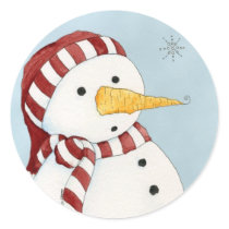 First Snowflake Sticker by 13BlackCatsDesigns First Snowflake Sticker
