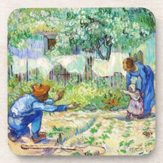 First Steps (after Millet) Vincent van Gogh art