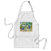 First Steps (after Millet) Vincent van Gogh art Aprons