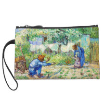 First Steps (after Millet) Vincent van Gogh art Wristlet