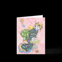 First steps note card