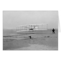 First Successful Flight of the Wright Flyer Greeting Card