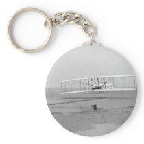 First Successful Flight of the Wright Flyer Key Chains