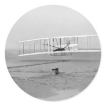 First Successful Flight of the Wright Flyer Sticker