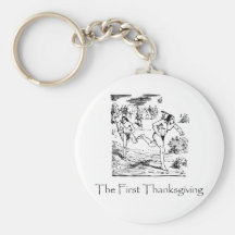 First Thanksgiving Keychain