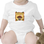 First Thanksgiving Turkey & Baby Baby Bodysuit