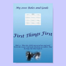 First Things First posters