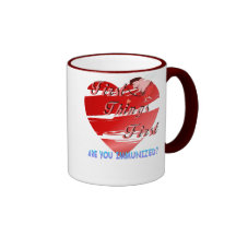 First Things First Valentines  Mug