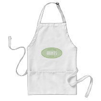 First Time Aunts Club (Green) aprons by LushLaundry First Time Aunts Club (Green) aprons