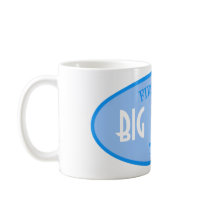 First Time Big Sisters Club (Blue) mugs