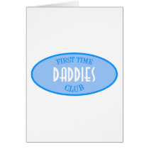 First Time Daddies Club (Blue) cards