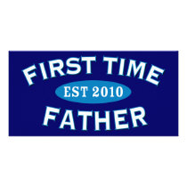 First Time Father 2010 photo cards by babyfactory First Time Father 2010 photo cards