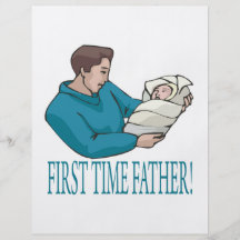 First Time Father Full Color Flyer