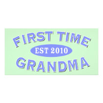 First Time Grandma 2010 photo cards