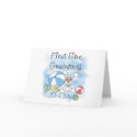 First Time Grandma Baby Boy cards