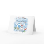 First Time Grandma Baby Boy Cards