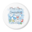 First Time Grandma Baby Boy magnets
