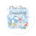 First Time Grandma Baby Boy stickers