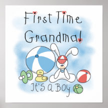 Gifts Grandma on First Time Grandma Of Boy Gifts Posters   12 90