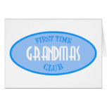 First Time Grandmas Club (Blue) Cards