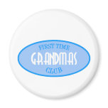 First Time Grandmas Club (Blue) Magnets