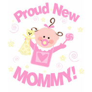 First Time Mom of Baby Girl T-Shirt shirt