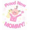 First Time Mom of Baby Girl T-Shirt