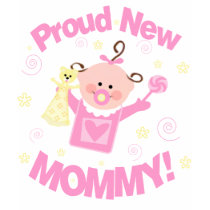First Time Mom of Baby Girl T-Shirt