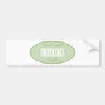 First Time Mommies Club (Green) Bumper Stickers