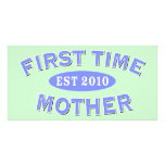 First Time Mother 2010 Photo Card