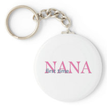 First Time Nana Key Chain
