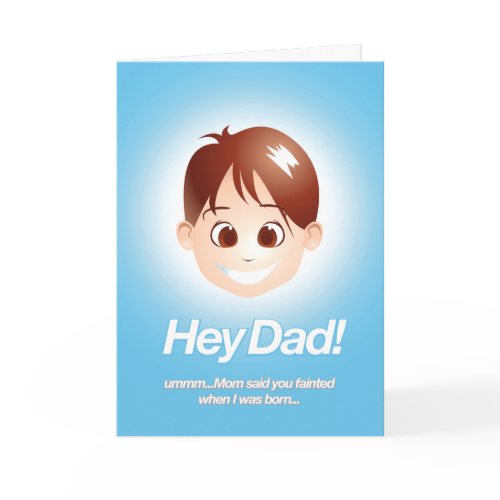 Fathers day greetng card