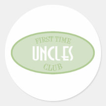 First Time Uncles Club (Green) Sticker