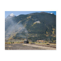 First Train Post Card