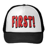 First! Trucker Hats