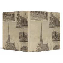 First Universalisty Church, Minneapolis, Minnesota 3 Ring Binders