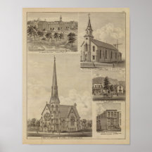 First Universalisty Church, Minneapolis, Minnesota Posters