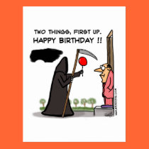 First Up, Happy Birthday !! postcards