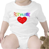 First Valentine t-shirts