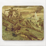 First Wave at Omaha by Ken Riley Mouse Pad